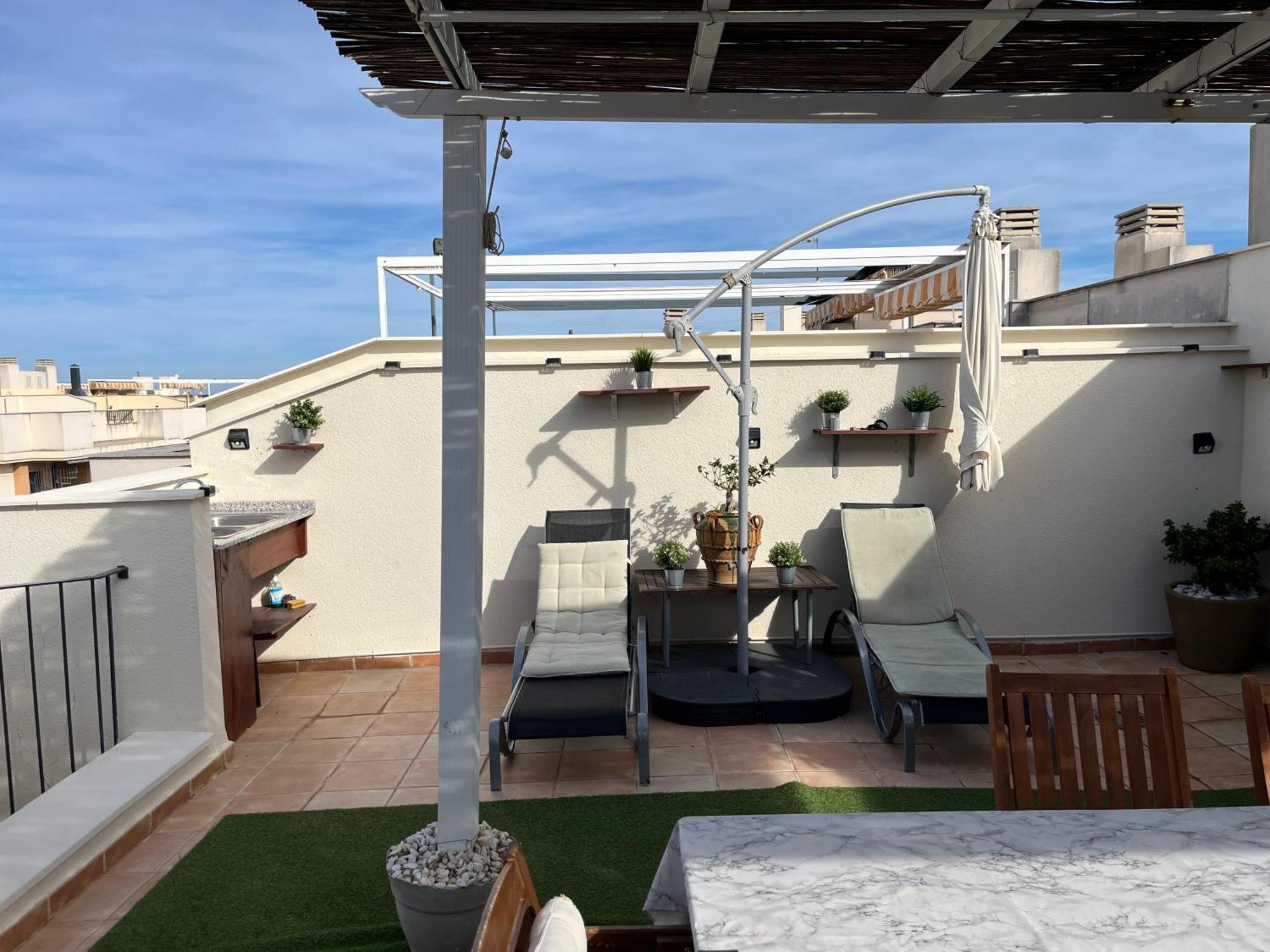 Apartamento Playa Almenara Atico Duplex Vistas Al Mar Y Montana Wifi,Piscina A Exterior foto